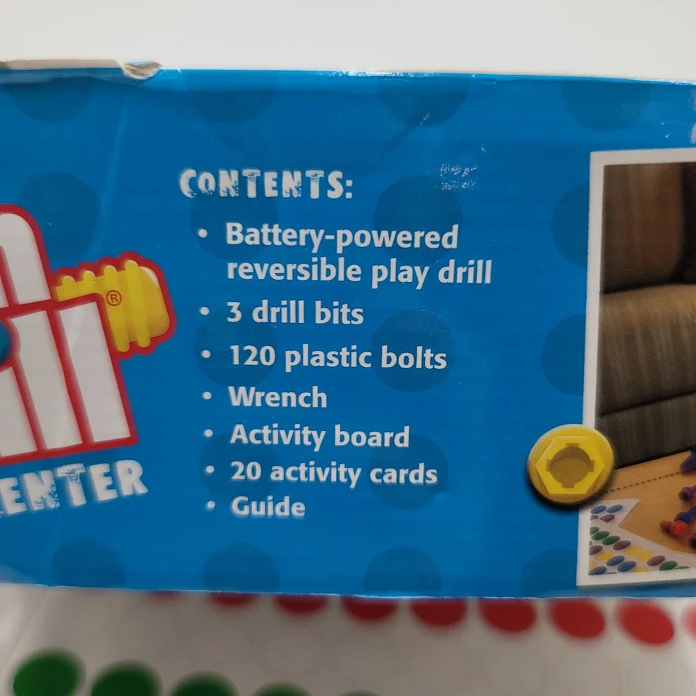 Educational Insights Design & Drill Activity Center STEM Toy EI-4112 Ages 3+
